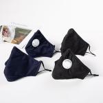 PM2.5 Cotton Cloth Fabric Dust Face Mask With Filter Reusable Washable