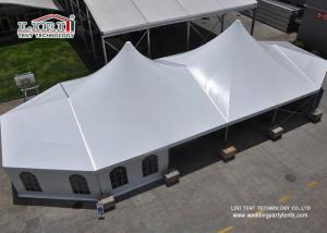 China Outdoor High Peak Tents / Wedding Party Tent With Church Windows factory