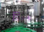Beer Bottle 3-in-1 Rinsing Filling Capping Machine , Liquid Filler Equipment