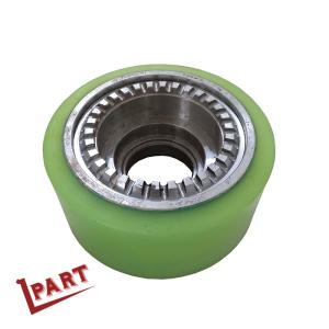 China Reach Forklift 10 Inch Polyurethane Load Wheels With bearing factory