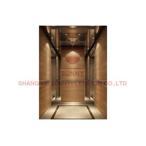 China Gearless Machine Room Less Elevator With Permanent Magnet Synchronous on sale