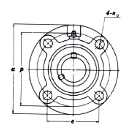 Pillow blocks UCFC2 series, NAFC2 series 205