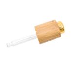 13 415 Natural Bamboo Wood Pressing Glass Dropper Oil Bottle Lid