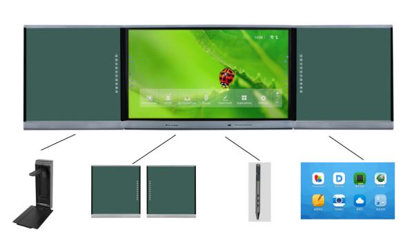 75inch Educational Equipment Touch Screen Best Smart Board Interconnected LCD
