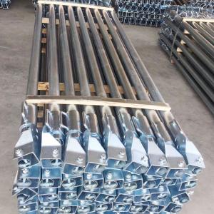 China 235*147*4mm Adjustable Steel Props with Galvanized Surface Finish factory