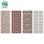 Interior Facades Decorative Aluminum Window Grilles OEM Laser Cut
