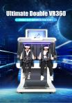 220V Amusement Park Immersive 9D Rotating VR 360 Simulator With 2 Players