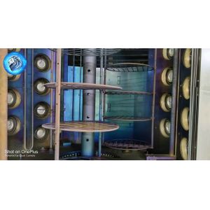 Stainless Steel Lighter Shell Vacuum Plating Machine / Vacuum Titanium Plating