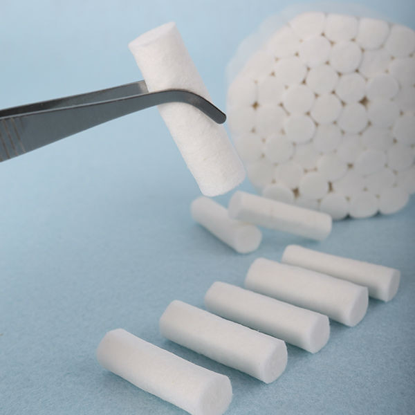 Dental Cotton Rolls Medium Custom Non-Sterile Highly Absorbent Premium Cotton Medical Dental Gauze Rolls Absorbent Cotton Wool Rolls Oral Clinics