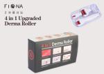 Microneedle face derma roller 4 in 1 titanium 300/720/1200 needles with 3