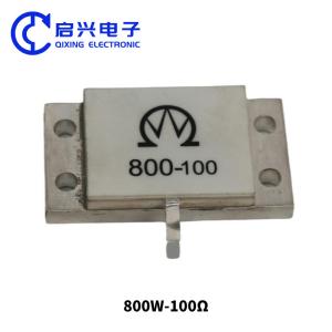 China RF High Power Resistor Flange Copper Plating 800w 100ohm factory