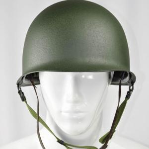 China Green color M1 helmet double steel helmet for US Army in World War II factory