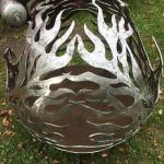 Weathering Steel Corten Steel Fire Bowl Customized Thickness