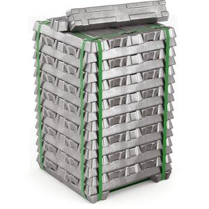 China Metal Extruded Aluminium Ingot 6063 6061 A7 A8 A9 99.9 99.8 99.7 Automobile Industry factory
