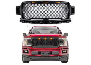 China 4x4 Ford F150 2018 Car Front Grill with Lights factory