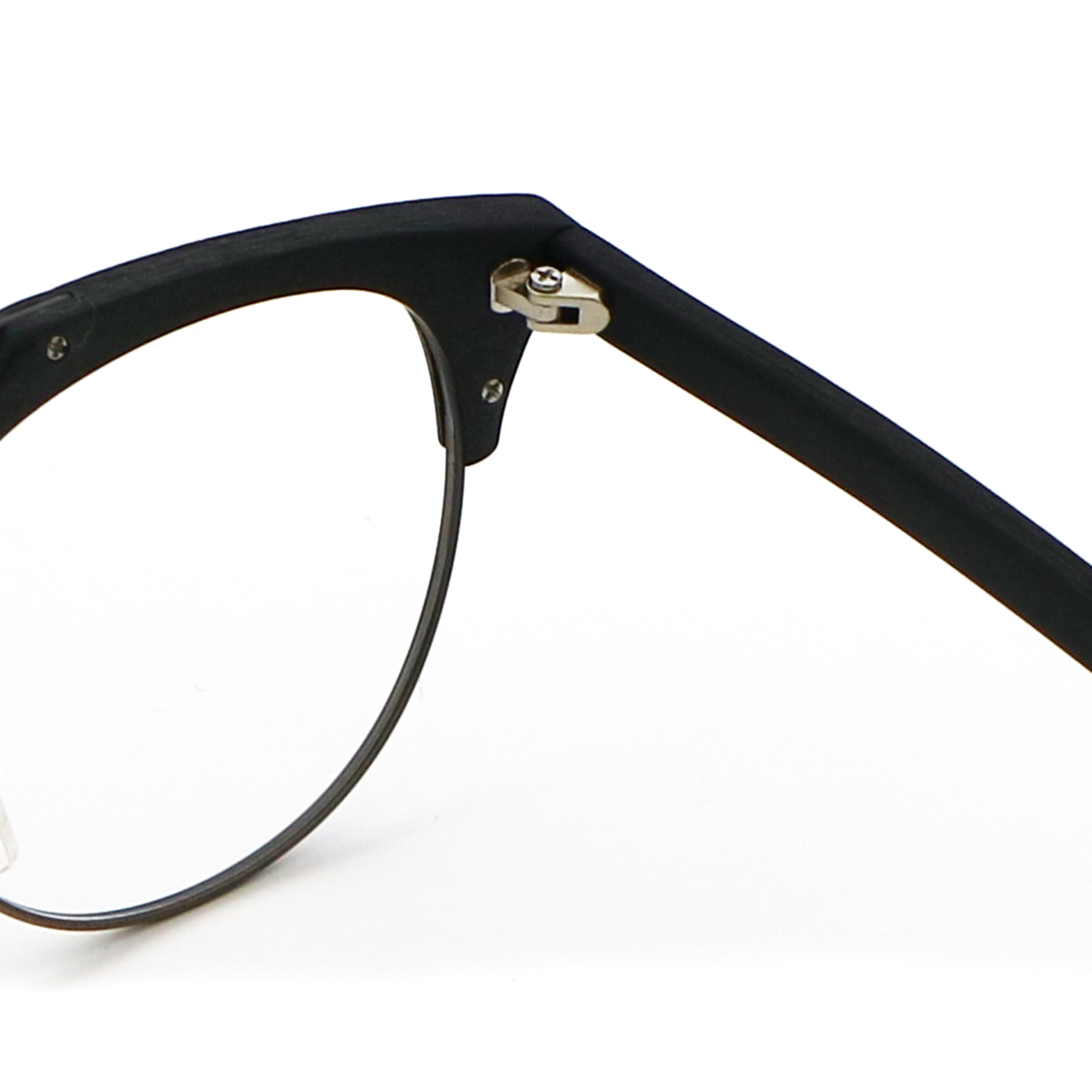 Factory Manual Vintage Wood Grain Acetate Glasses Frame MR 096