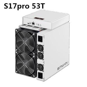 China 82db Antminer S17Pro 53T 2094W BTC Mining Machine factory