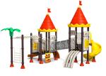 Small Scale Simple Design Kids Outdoor Playground Equipment For Primary School