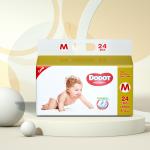 Heeppo Manufacture Wholesale Newborn White Cotton Biodegradable Soft Grade A