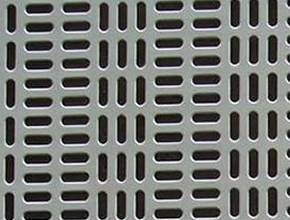 Slot Hole Perforated Sheet With Higher Filterability Mesh 3 15 Mm Hole Shape