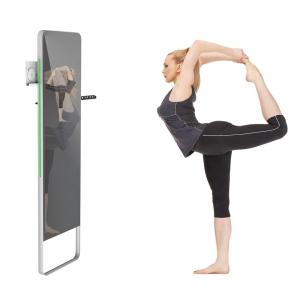 China Touch Smart Fitness Interactive Digital Signage Mirror Display Advertising Player factory