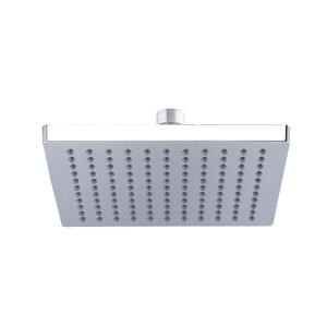 China 200MM X200MM Plastic ABS Square Rainfall Shower Head With Brass Ball Joint,Luxury Bathroom Ceiling Shower factory