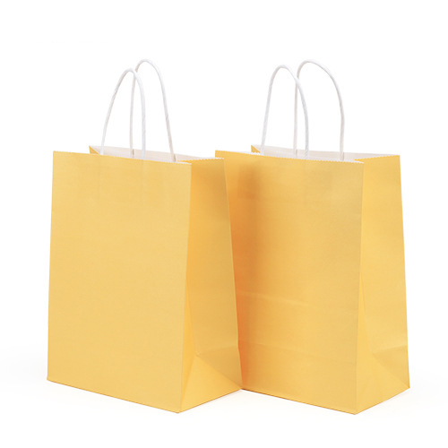 Gravure Printing Customized Logo Craft Shopping Kraft Paper Bag for Your Requirements