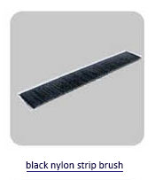 Industrial Door Brush Seal Aluminium/door strip brush