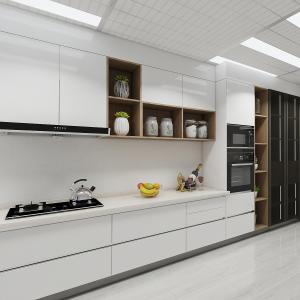 China Modern Kitchen Wall Hanging Cabinet Multifunctional Solid Wood Modern Design factory