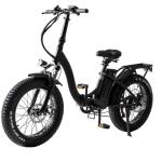 20"*4.0 Fat Tire Foldable Ebike 36V 250W 500W Electric City Bike For Adults