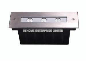 China 12v 220v Linear Underground Lights 9w IP67 Warm White Led Inground Lighting factory