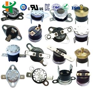 China KSD301auto Reset Thermal Fuse Thermal Cutoff Switch KSD301 Mini Bimetal Thermal Switch KSD301 Thermostat KI31 factory