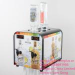 Double Tank Vodka Chiller Machine / Liquors Chilled Shot Dispenser