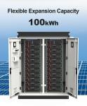 Factory Solar Energy Power Storage System Complete 50kW 60KW 70KW 100KW Hybrid