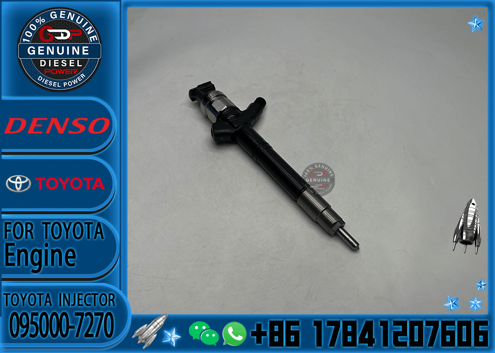 095000-5610/095000-7270 Diesel Fuel Injector 23670-0R010/23670-0R120 For Toyota Truck