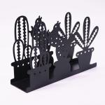 Iron Material Metal Napkin Holder , Restaurant Style Napkin Holder