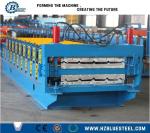 7.5KW Blue Double Layer Forming Machine 8.5T Weight