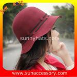 6090434 Sun Accessory customized winner fashion wool felt clothe hats, women
