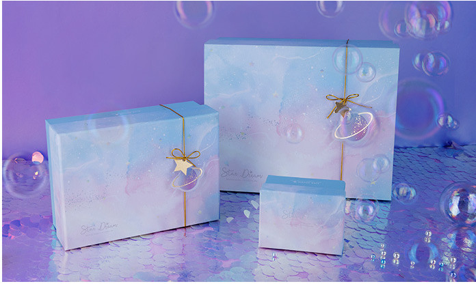 Recyclable Matt Lamination Handmade Paper Gift Box