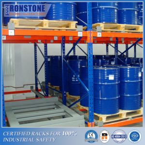 Space-efficient Push Back Pallet Rack For Various Applications