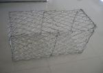 Flood Control Gabion Mesh Hot Galvanized Lead Wire Cage Solid