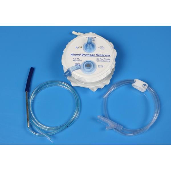 Stainless Steel Medical Disposable Supplies Sterile 400ml Closed Wound Drainage