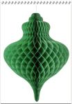 Party Decoration colorfull Tissue Paper Honeycomb Balls,Diamonds Peach,Bauble