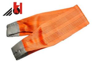 China Polyester Eye Lifting Webbing Sling Belt 1 - 10 Ton Safety Factor 5:1 / 6:1 / 7:1 factory
