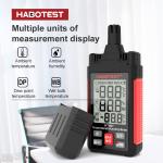 HT607 LCD Digital Temperature Humidity Meter Professional Laboratory Thermo