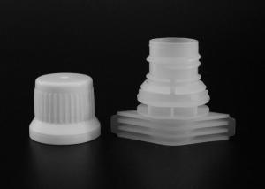 China Dia 15mm Non Plasticizer PP PE Plastic Pour Spout Caps For Baby Food Pouch factory