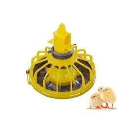 China 16 Grill Poultry Hopper Feeder Broiler Feed Pan PP Chicken Feeding Tray factory