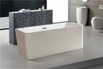 Indoor Seamless Rectangular Freestanding Bathtub Scratches / Stains Resistant