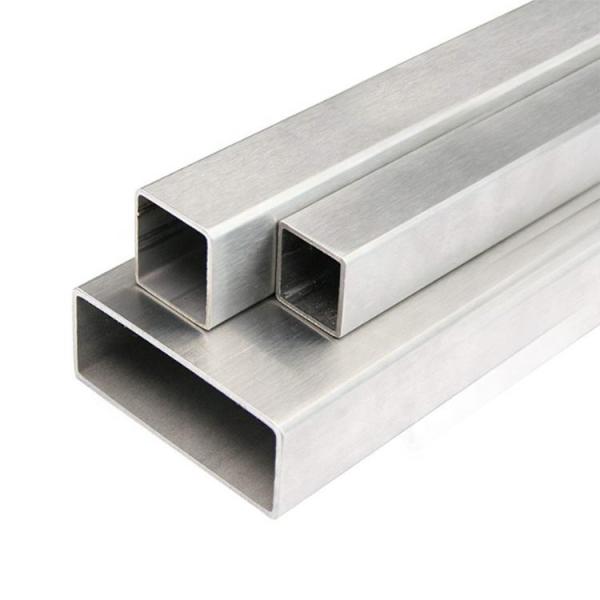 China Polished Stainless Steel Rectangular Tubing , Rectangular Hollow Section Pipe factory