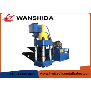 3150kN Scrap Briquetting Press For Cast Iron Sawdust Semi Automatic HighDensity